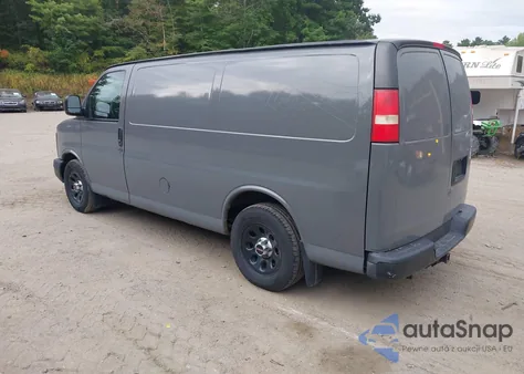 2012 GMC Savana 1500 Work Van из США, поврежденный, VIN 1GTS8AF40C1130215